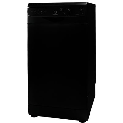 Indesit DSR15BK 45cm 10 Place Dishwasher in Black Indesit DSR15BK 45cm 10 Place Dishwasher in Black